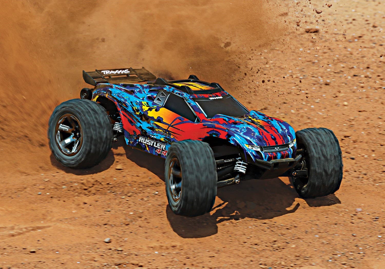 Buy TRA67076 4GRN Traxxas Rustler 4X4 VXL 1 10 Brushless Stadium