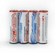 Venom 2400mAh AA High Capacity NiMH Rechargeable Batteries (4pcs)
