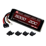 Venom 20C 3S 5000mAh 11.1V LiPo Battery with Universal Plug System