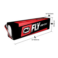 Venom Fly 30C 3S 1300mAh 11.1V LiPo Battery with UNI 2.0 Plug