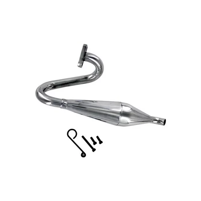 Redcat Aluminum Polished Tuned Pipe