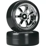 HPI Racing T-Drift/Rays 57S Wheel 26mm Chrome (2)