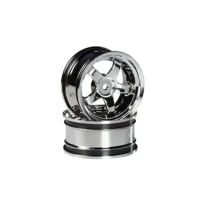 HPI Racing Work Meister S1 Wheel 26mm Chrom 3mm Offset (2)