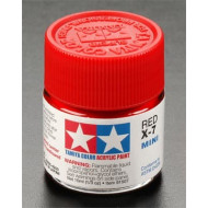 Tamiya Acrylic Mini X-7 Red 1/3 oz