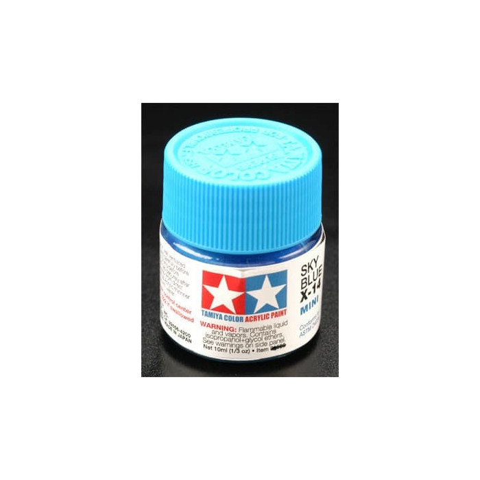 Tamiya Acrylic Mini X-14 Sky Blue 1/3 oz