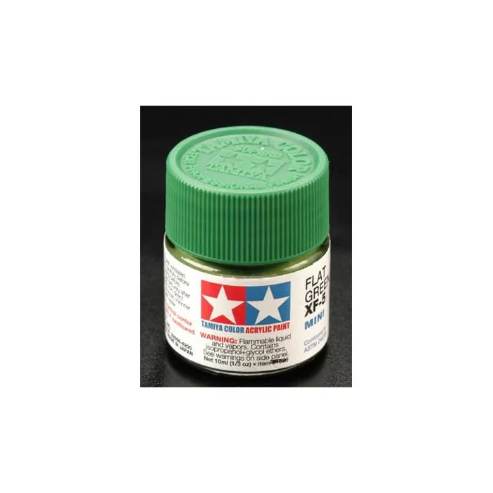 Tamiya Acrylic Mini XF-5 Flat Green 1/3 oz