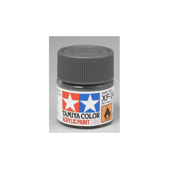 Tamiya Acrylic Mini XF-24 Dark Gray 1/3 oz