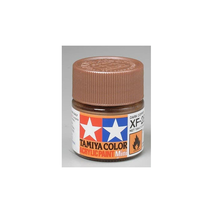 Tamiya Acrylic Mini XF-28 Dark Copper 1/3 oz