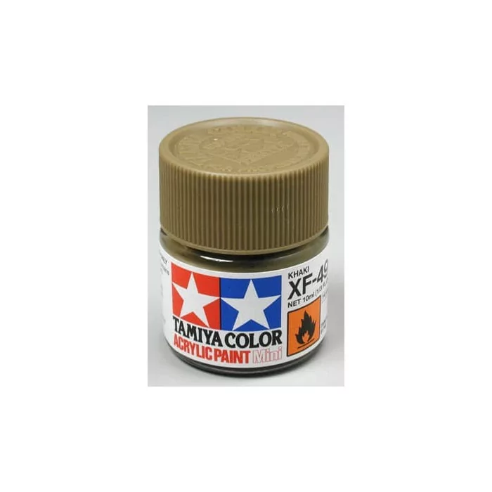 Tamiya Acrylic Mini XF-49 Khaki 1/3 oz