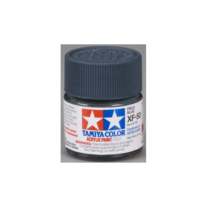 Tamiya Acrylic Mini XF-50 Field Blue 1/3 oz