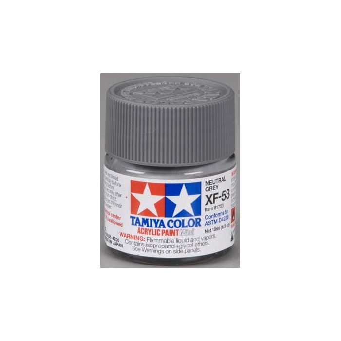 Tamiya Acrylic Mini XF-53 Neutral Gray 1/3 oz