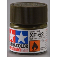 Tamiya Acrylic Mini XF-62 Olive Drab 1/3 oz