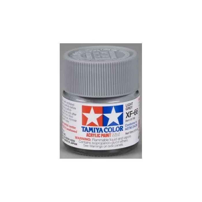 Tamiya Acrylic Mini XF-66 Light Gray 1/3 oz