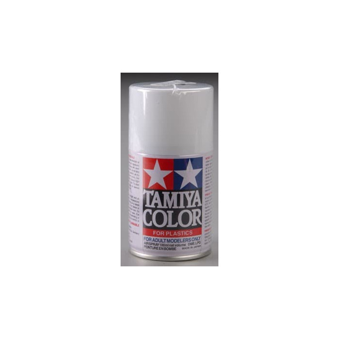 Tamiya Spray Lacquer TS-27 Matte White 3 oz
