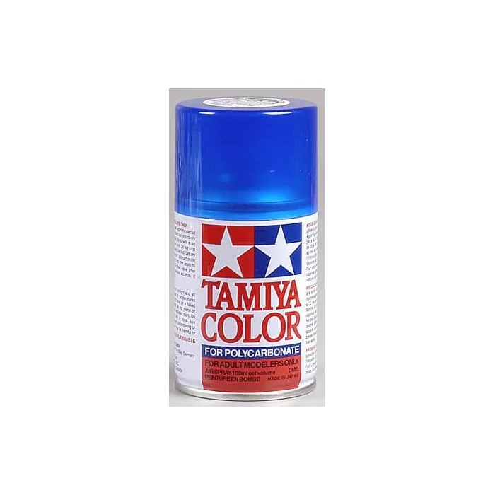 Tamiya PS-38 Polycarb Spray Translucent Blue 3 oz