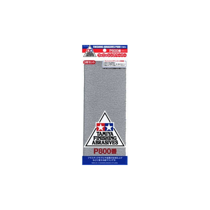 Tamiya Finishing Abrasives P800 (3)