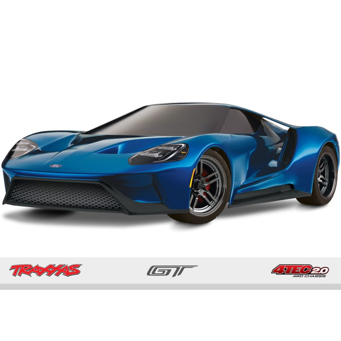4-Tec 2.0 1/10 RTR Touring Car w/Ford GT Body (Blue)