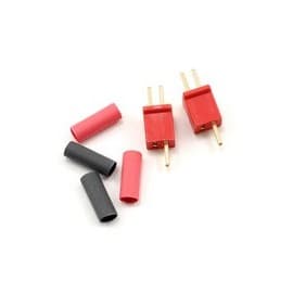 Deans Micro Plug 2R Red Polarized Connector