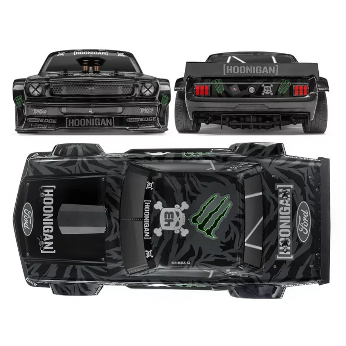 HPI Racing Ken Block's 1965 Ford Mustang Hoonicorn Rally Car 1/10 RS4 Sport 3 RTR