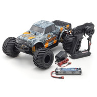 Kyosho Monster Tracker 2WD EP 1/10 RTR Ready Set (Orange)