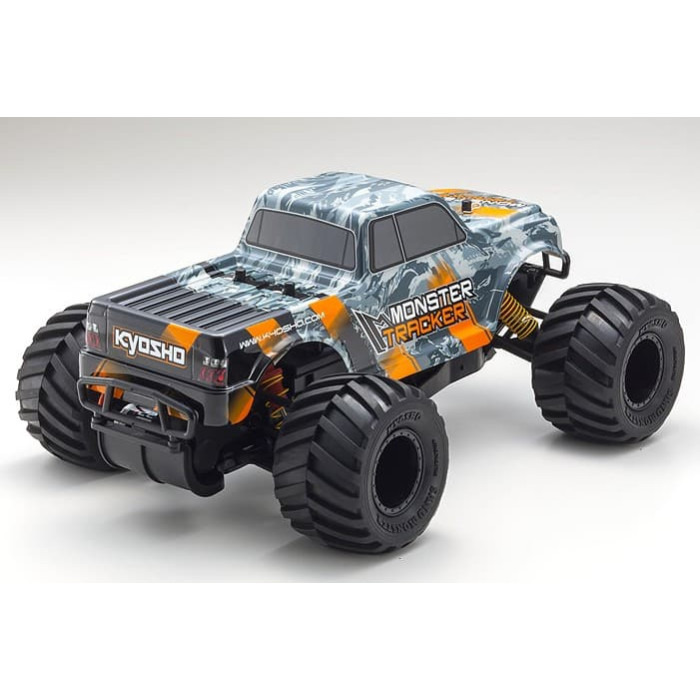 Kyosho Monster Tracker 2WD EP 1/10 RTR Ready Set (Orange)