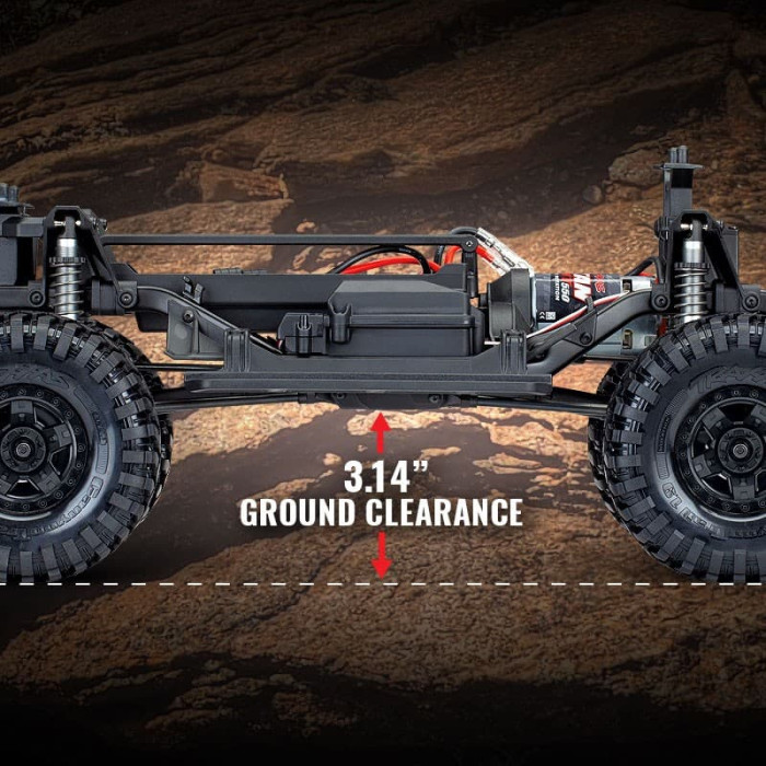 Traxxas TRX-4 Sport RTR 1/10 Scale Trail Rock Crawler (Red)
