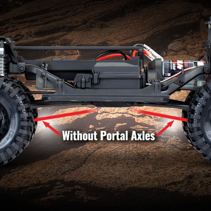 Traxxas TRX-4 Sport RTR 1/10 Scale Trail Rock Crawler (Red)