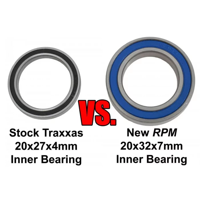 RPM Oversized Rear Axle Carriers for Traxxas X-Maxx - Photo 2