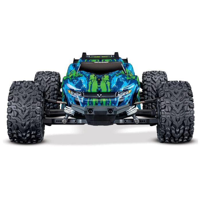 Traxxas Rustler 4X4 VXL 1/10 Brushless Stadium Truck Green - RTR (Without Battery & Charger)