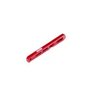 Arrma Rear Center Chassis Brace Aluminum 120mm Red