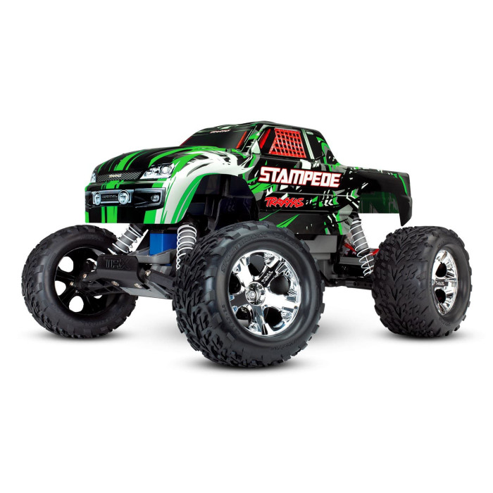 Traxxas Stampede 2WD RTR w/XL-5 ESC Monster Truck (w/ battery & charger) - Green
