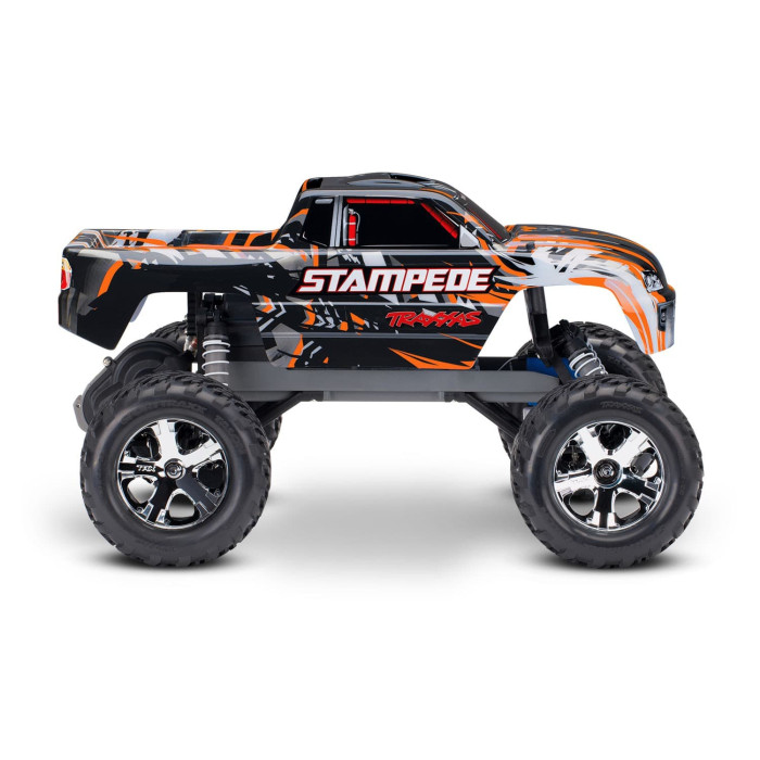 Traxxas Stampede 2WD RTR w/XL-5 ESC Monster Truck (with battery & charger) - Orange