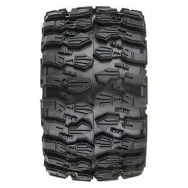Pro-Line Hyrax 2.8" Mounted F/R Tires, Black 6x30: Stampede
