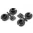RPM Lower Spring Cups,Black:TRA/LOS/ASC MGT,Rally
