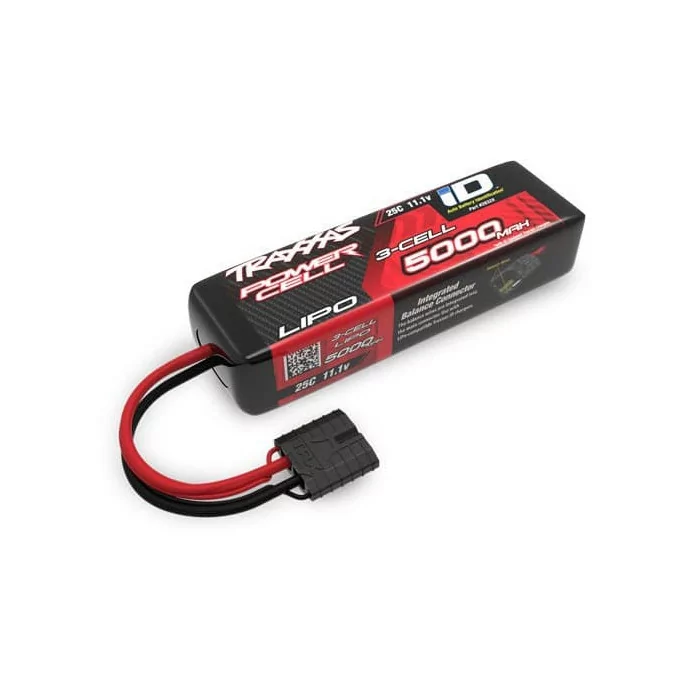 Traxxas 3S Soft 25C LiPo Battery (11.1V/5000mAh) w/iD Connector