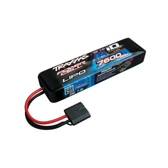Traxxas lipo 2s 7.4 7600 25c