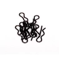 6mm Body Clip Black