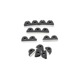 Dean and James Medium Wire-keeps Foam Wire Keepers (Black)