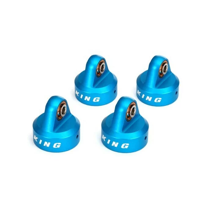 Aluminum Shock Cap, Blue King