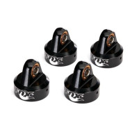 Traxxas Shock Caps Aluminum Black Fox