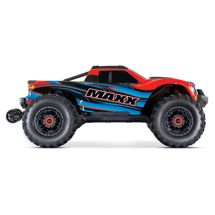 Traxxas Maxx 4X4 1/10 4s Brushless Monster Truck Red- RTR (Without Battery & Charger