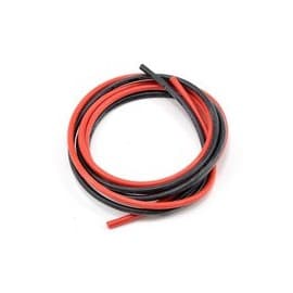 Novak 14awg Silicone Silicone Wire Set (Black/Red) (6')