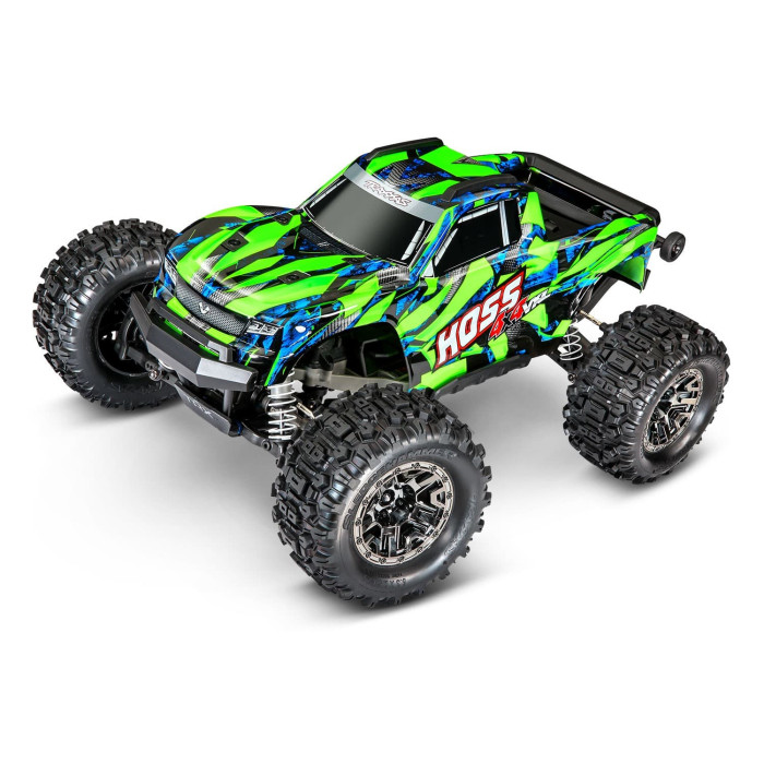 Traxxas Hoss 4X4 VXL 1/10 3S 4WD Monster Truck Green -RTR(without battery & charger)
