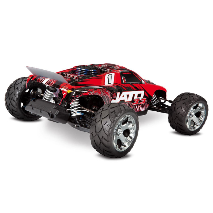 Traxxas Nitro Jato 3.3 2WD RTR Stadium Truck w/Bluetooth Red