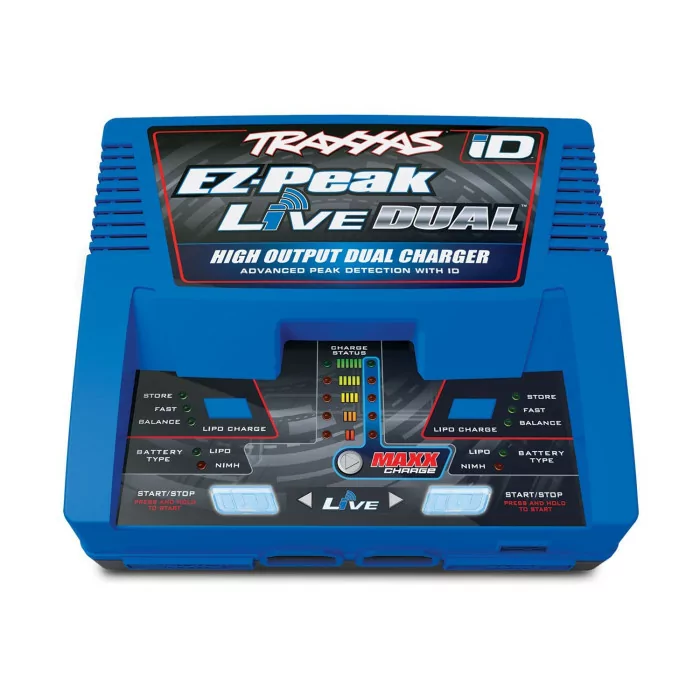 Traxxas EZ-Peak Live Dual Charger 200 watt