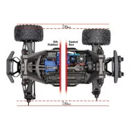 Traxxas Widemaxx Suspension Kit Blue