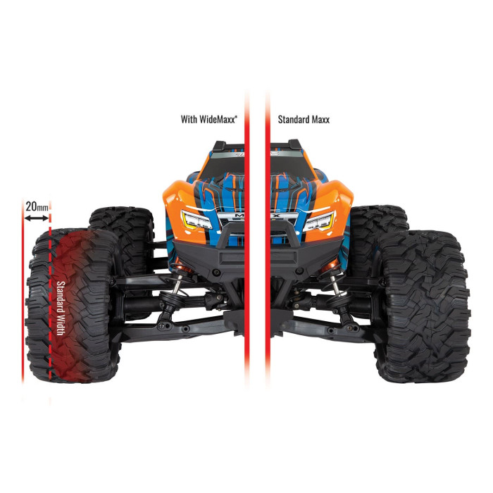 Traxxas Widemaxx Suspension Kit Orange