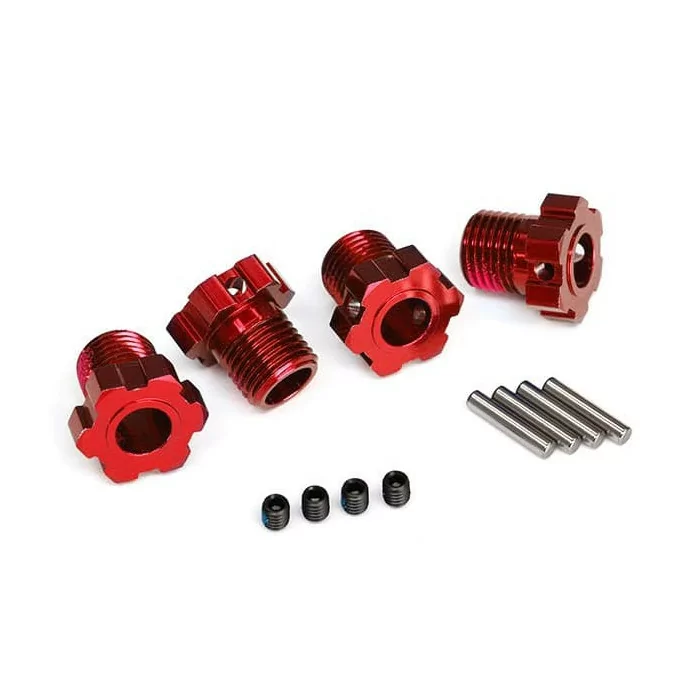 Traxxas Wheel Hub 17mm Red