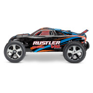 Traxxas Rustler 2WD VXL 2.4GHz TSM 1/10th Stadium Truck (No Battery) (Orange)