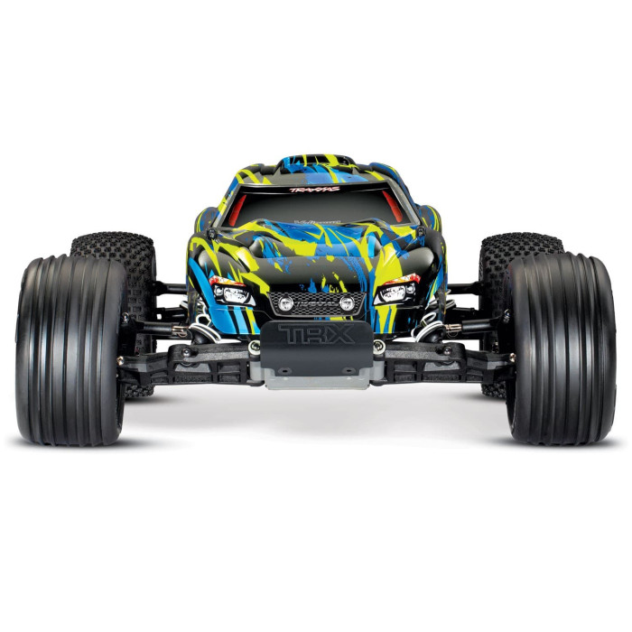Traxxas Rustler 2WD VXL 2.4GHz TSM 1/10th Stadium Truck (No Battery) (Yellow)